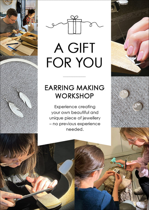 Gift Card – Make Your Own Sterling Silver Earrings Workshop