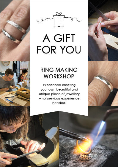 Gift Card – Make Your Own Textured Silver Ring Workshop